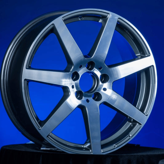 R1 Wheels 18 inç 5*112 ET45 Füme Jant Takımı (J-4136)