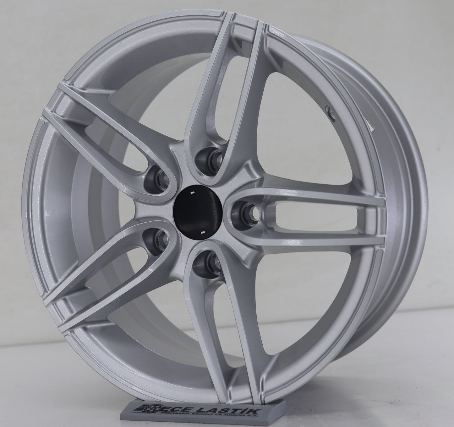 R1 Wheels 15 inç 5*112 ET35 Metalik Gri Jant Takımı (J-1067) - KolayOto