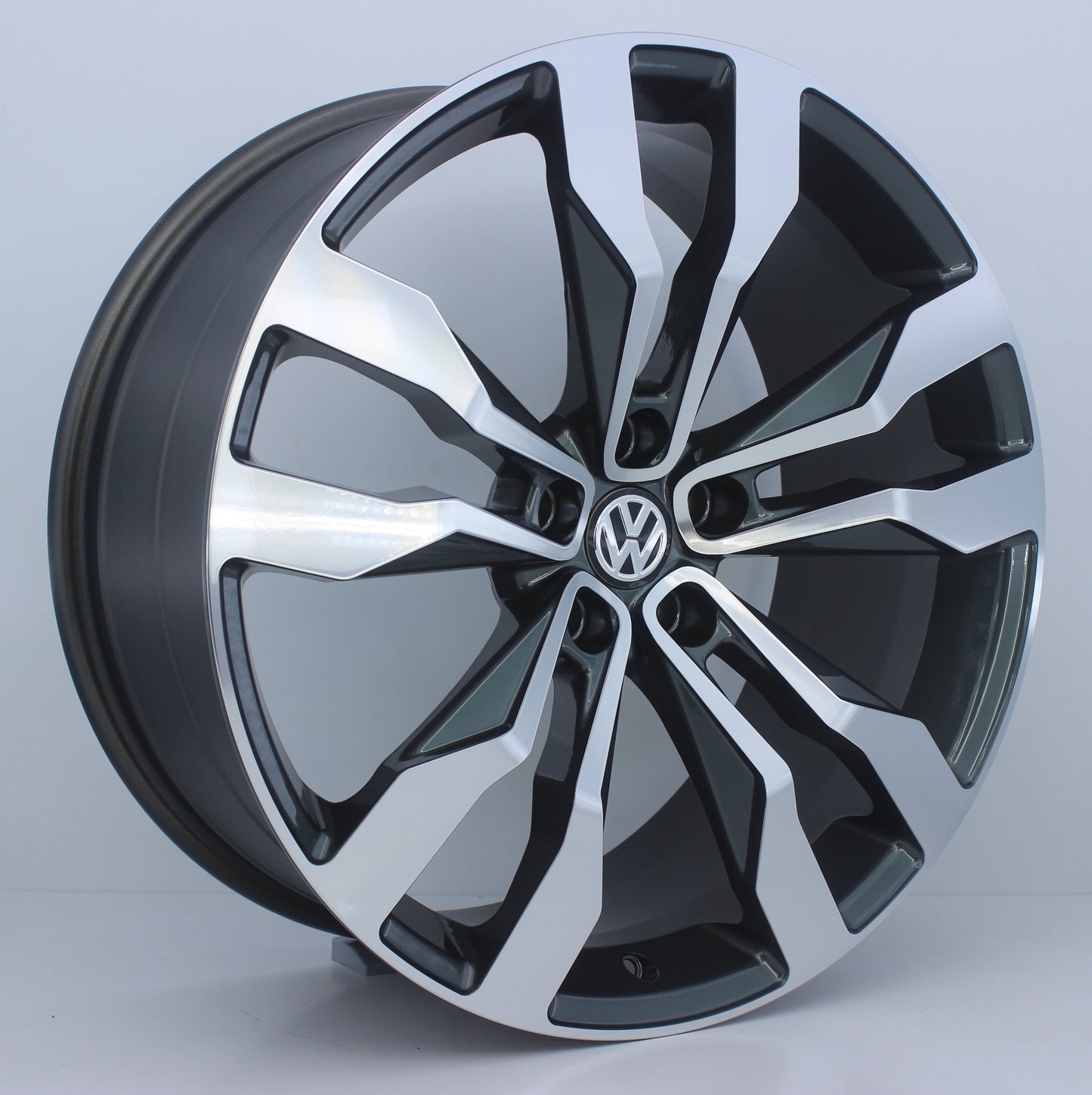 R1 Wheels 20 inç 5*112 ET35 Füme Jant Takımı (J-1093) - KolayOto