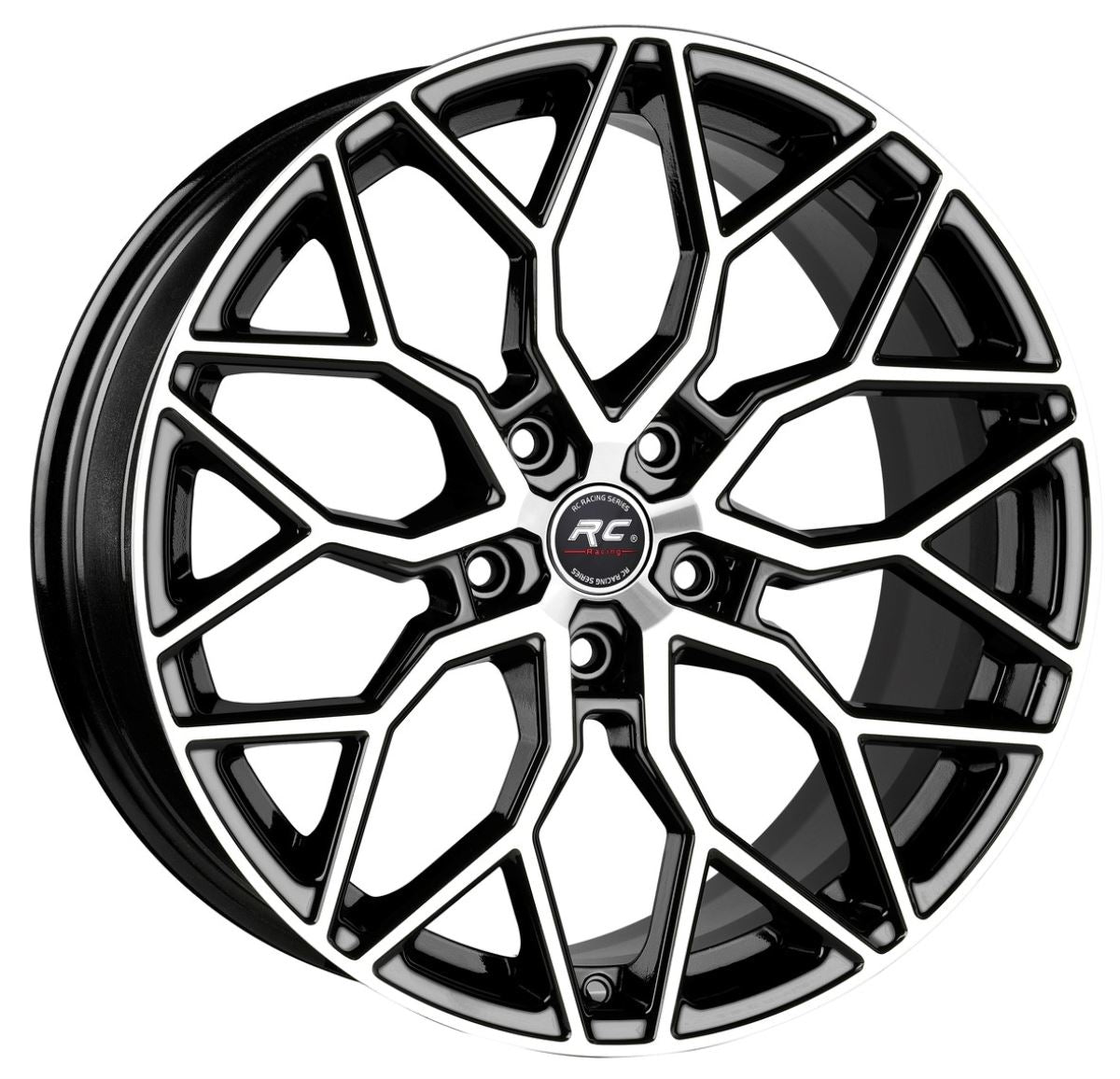 R1 Wheels 20 inç 5*120 ET35 Siyah Jant Takımı (J-3558) - KolayOto