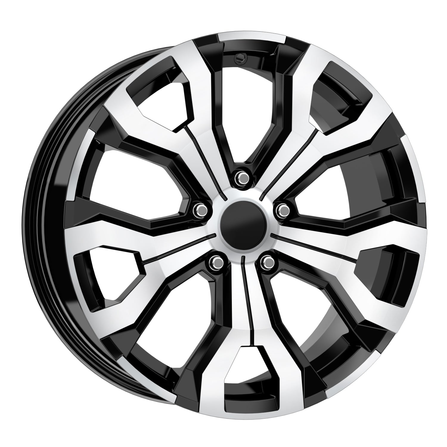 R1 Wheels 17 inç 5*114.3 ET35 Parlak Siyah Jant Takımı (J-4262)