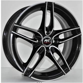 R1 Wheels 14 inç 4*100 ET35 Siyah Jant Takımı (J-3147) - KolayOto