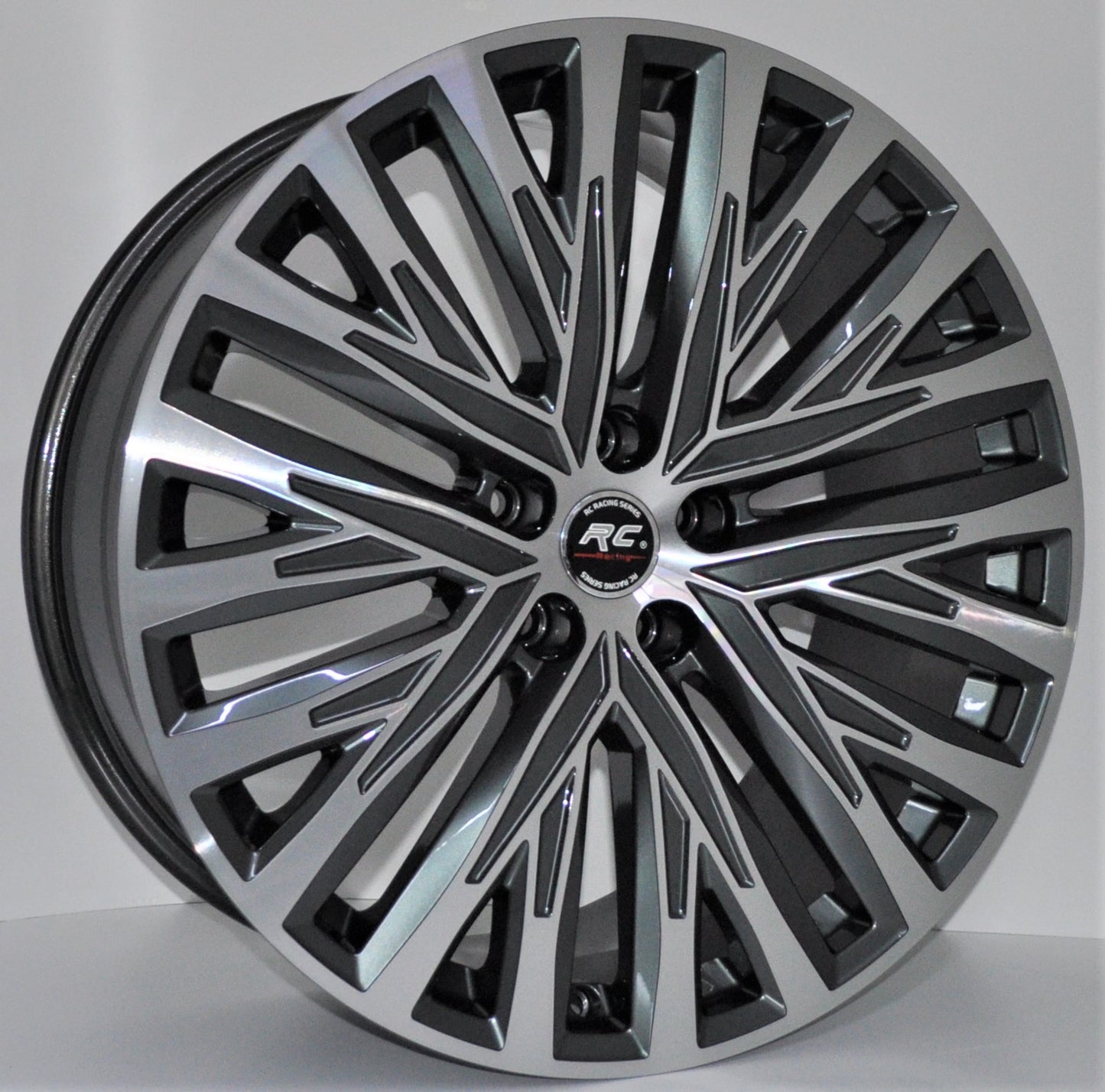 R1 Wheels 20 inç 5*112 ET35 Füme Jant Takımı (J-435) - KolayOto