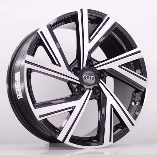 R1 Wheels 19 inç 5*112 ET40 Siyah Jant Takımı (J-1091) - KolayOto