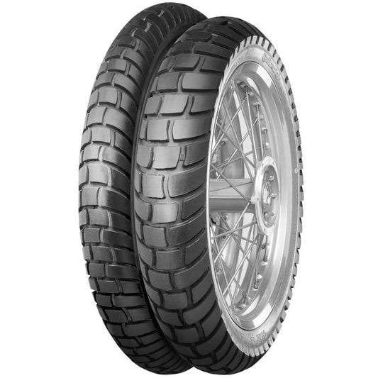 Continental ContiEscape 90/90-21 ve 130/80-17 Motosiklet Ön-Arka Takım Lastiği