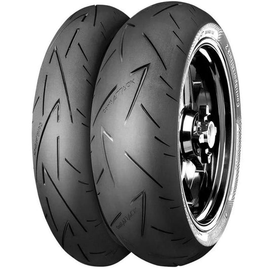 Continental ContiSportAttack 2 Benelli TNT 600 120/70ZR17 ve 180/55ZR17 Motosiklet Ön-Arka Takım Lastiği