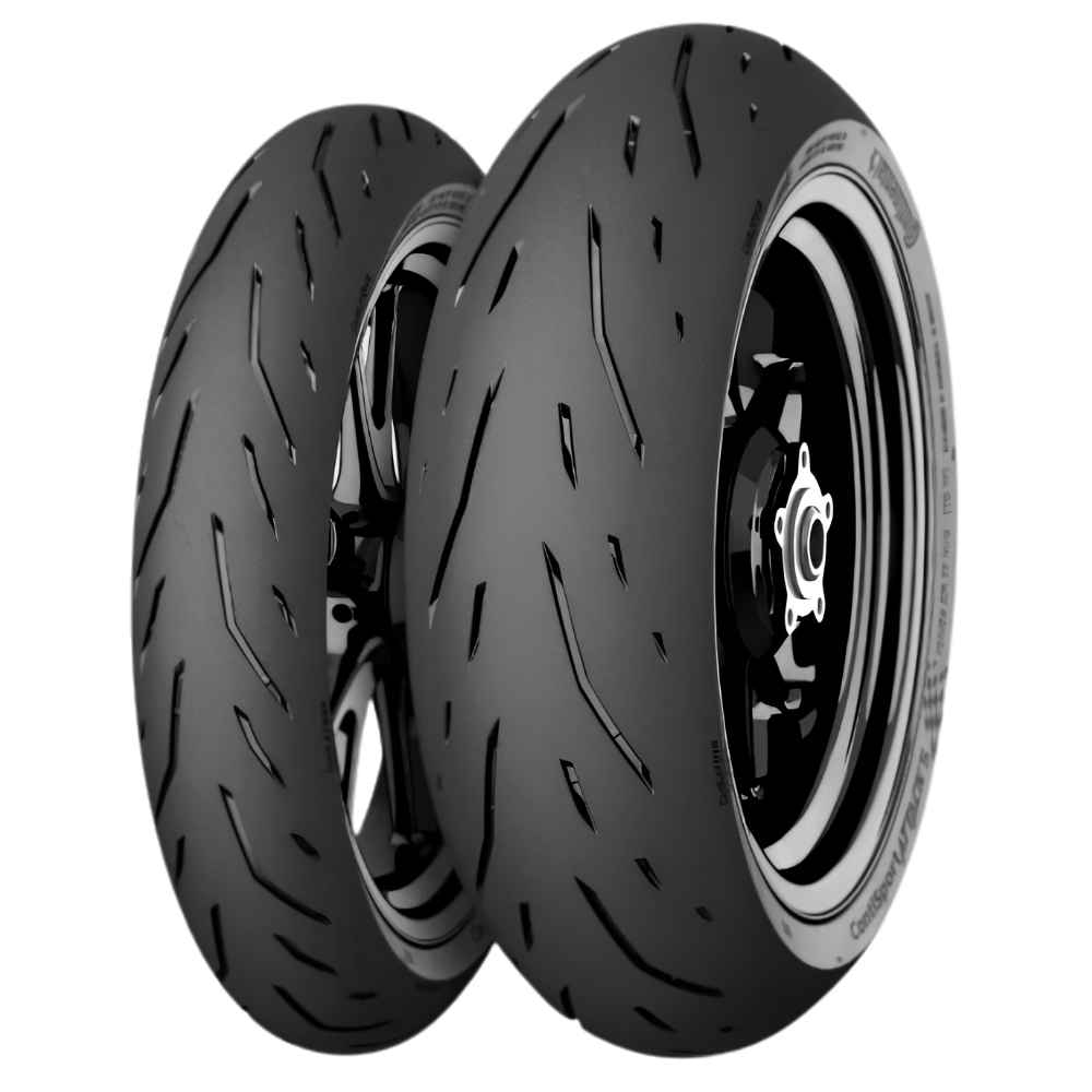 Continental ContiSportAttack 5 120/70ZR17 180/55ZR17 Motosiklet Ön-Arka Takım Lastiği