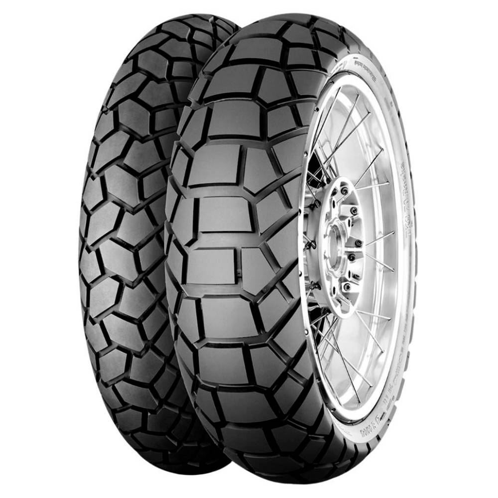Continental TKC 70 3.00-21 ve 120/90-17 M+S Motosiklet Ön-Arka Takım Lastiği