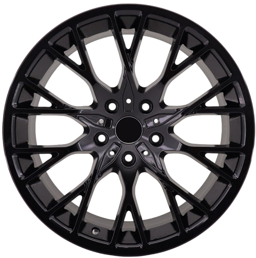 R1 Wheels 18 inç 5*112 ET30 Siyah Jant Takımı (J-192) - KolayOto