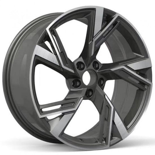 R1 Wheels 20 inç 5*112 ET35 Füme Jant Takımı (J-582) - KolayOto