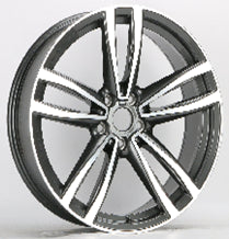 R1 Wheels 19 inç 5*112 ET25 Mat Gri Jant Takımı (J-4361)