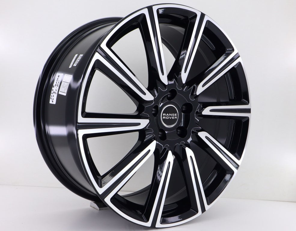 Tork 20 inç 5*108 ET50 Siyah Jant Takımı (J-2202) - KolayOto