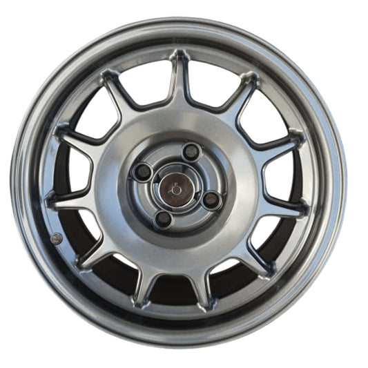 R1 Wheels 15 inç 4*100 ET35 Füme Jant Takımı (J-4155)