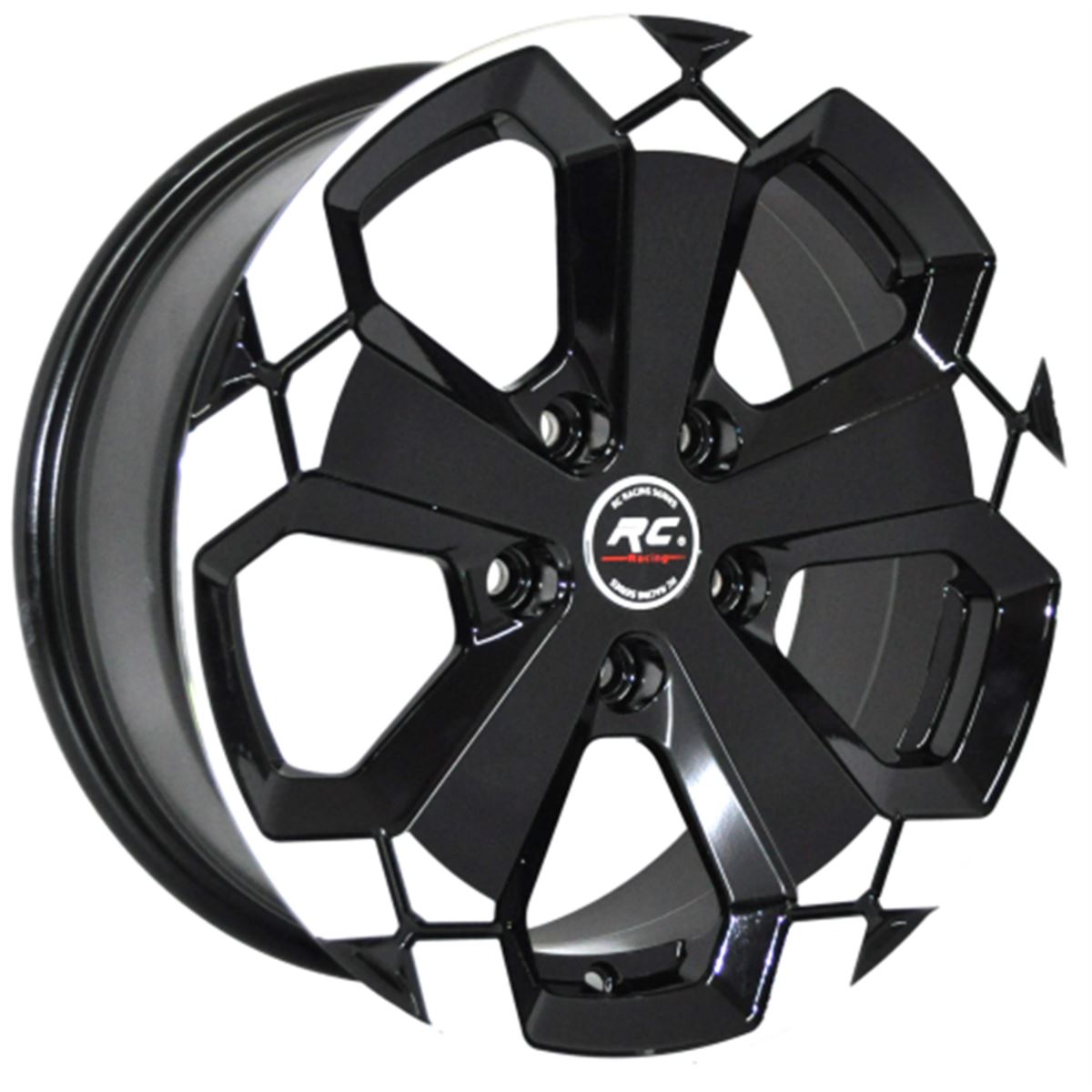 R1 Wheels 16 inç 4*100 ET32 Siyah Jant Takımı (2379) - KolayOto