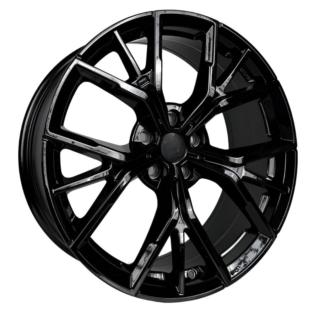 R1 Wheels 19 inç 5*112 ET30 Siyah Jant Takımı (J-3735)