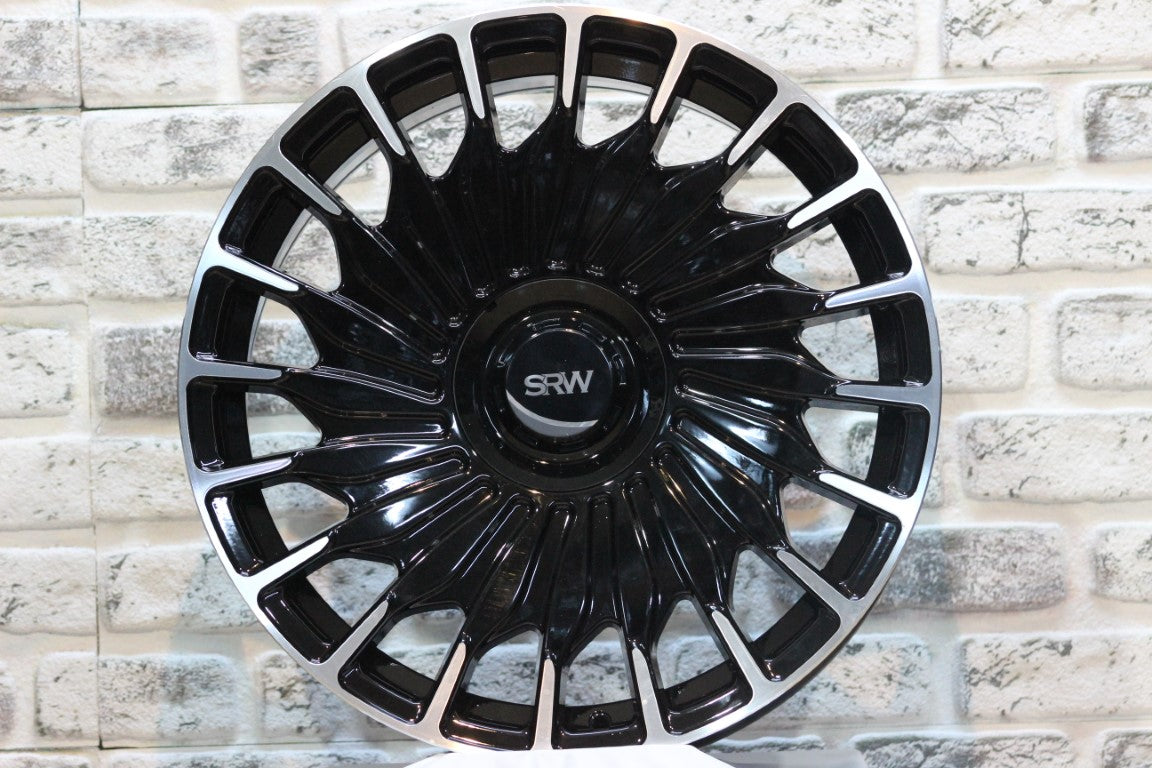 SRW 19 inç 5*112 ET35 Siyah Jant Takımı (J-2126)