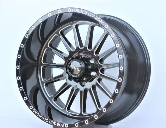 R1 Wheels 20 inç 6*139.7 ET44 Siyah Jant Takımı (J-2097) - KolayOto