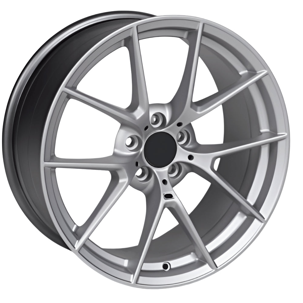 R1 Wheels 19 inç 5*120 ET30 Metalik Gri Jant Takımı (J-4223)