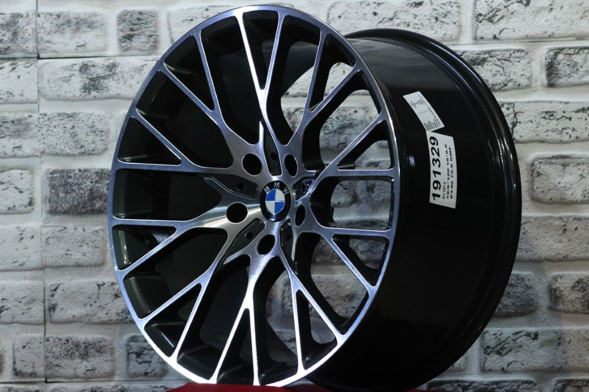 R1 Wheels 19 inç 5*120 ET40 Füme Jant Takımı (J-1496) - KolayOto