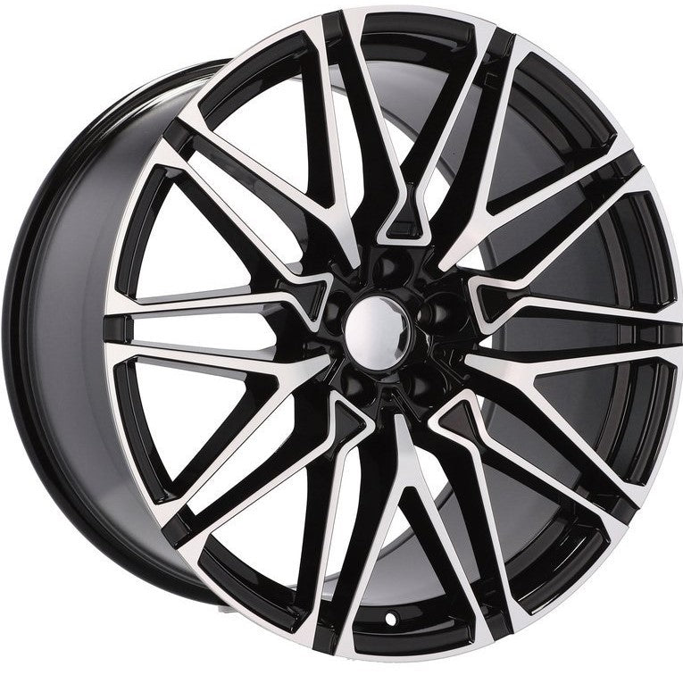 R1 Wheels 21 inç 5*112 ET43 Siyah Jant Takımı (J-911) - KolayOto