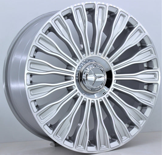 R1 Wheels 19 inç 5*112 ET48 Metalik Gri Jant Takımı (J-462) - KolayOto