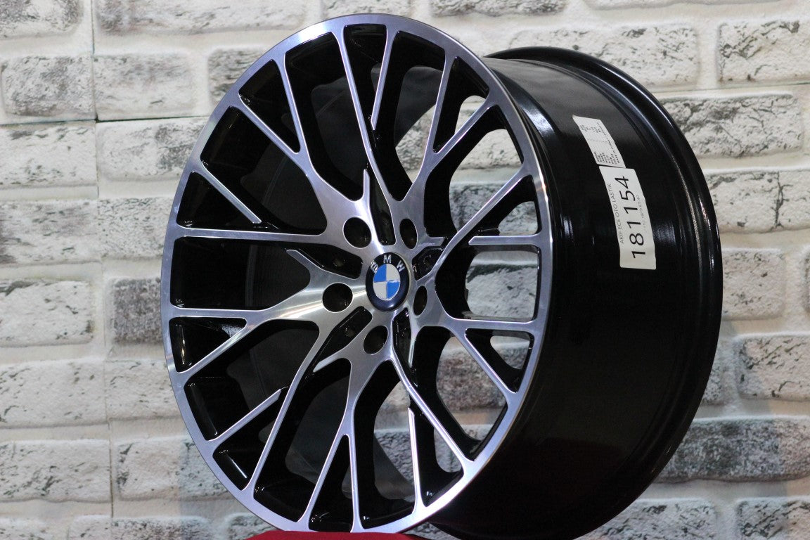 R1 Wheels 18 inç 5*112 ET40 Siyah Jant Takımı (J-1334) - KolayOto