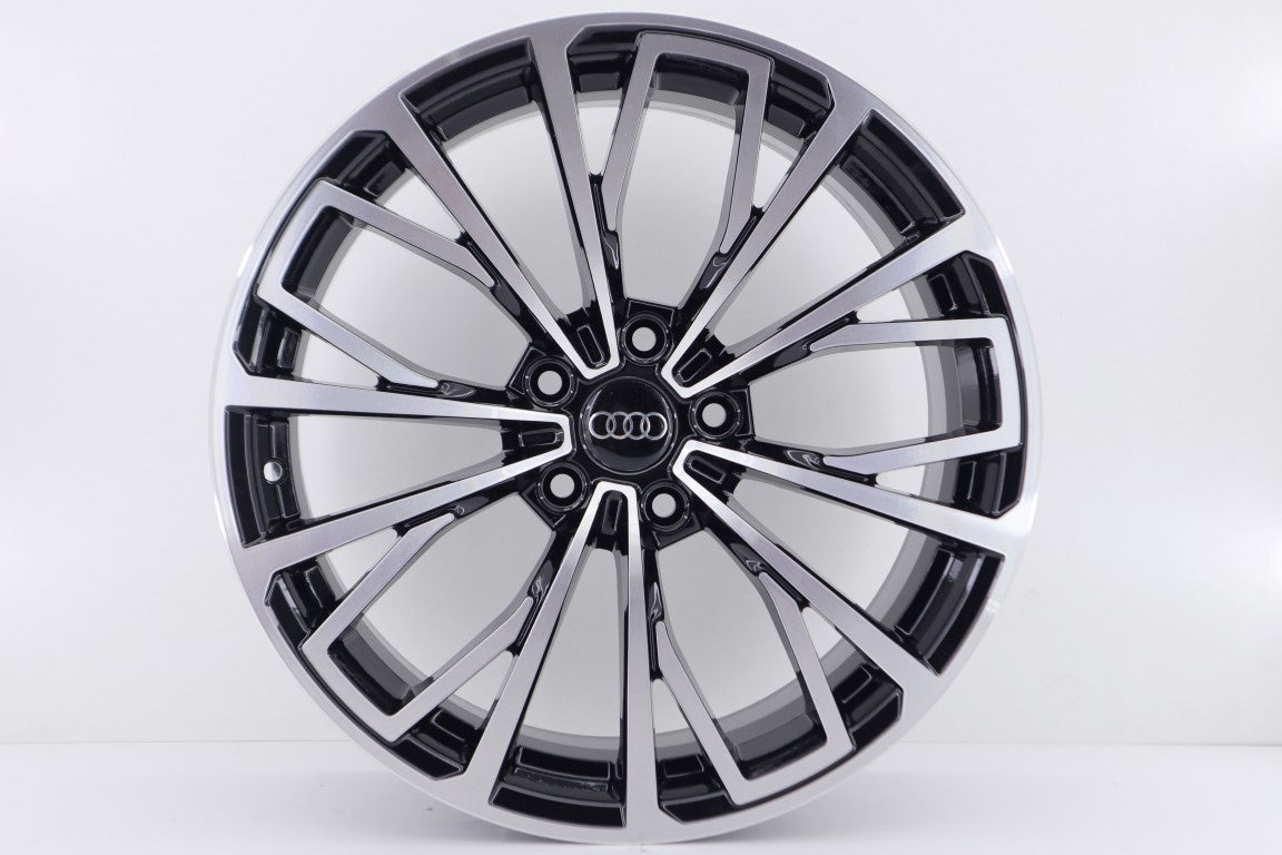 R1 Wheels 18 inç 5*112 ET35 Siyah Jant Takımı (J-1052) - KolayOto