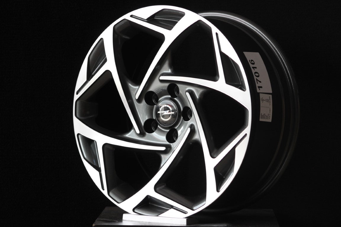 R1 Wheels 17 inç 5*105 ET35 Füme Jant Takımı (J-994) - KolayOto