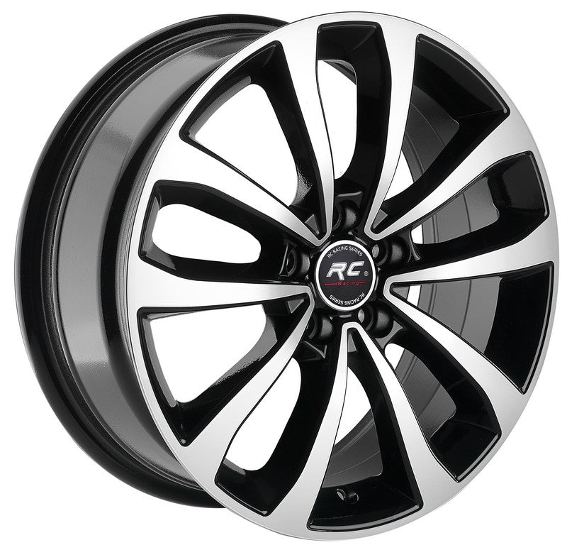 R1 Wheels 16 inç 5*100 ET43 Siyah Jant Takımı (J-968) - KolayOto