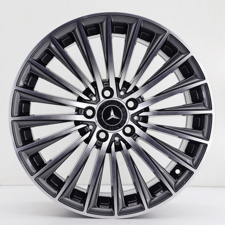 R1 Wheels 18 inç 5*112 ET35 Füme Jant Takımı (J-933) - KolayOto