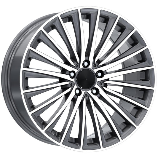 R1 Wheels 20 inç 5*112 ET40 Füme Jant Takımı (J-3725)