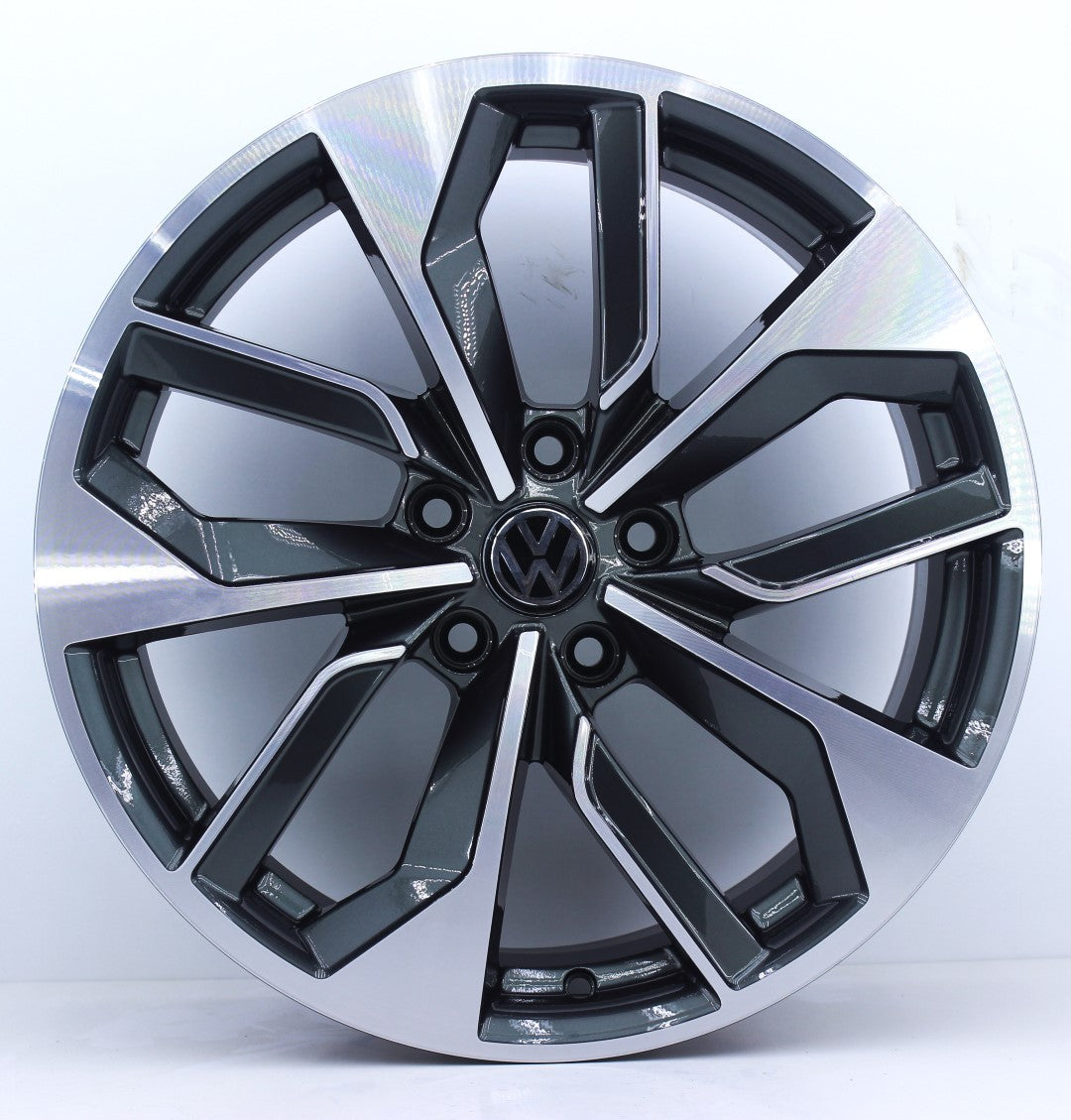 R1 Wheels 18 inç 5*112 ET35 Füme Jant Takımı (J-778) - KolayOto