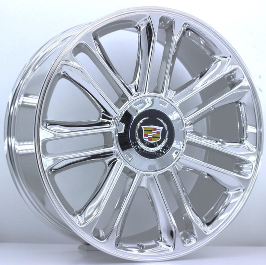 R1 Wheels 22 inç 6*139.7 ET30 Krom Jant Takımı (J-1313) - KolayOto