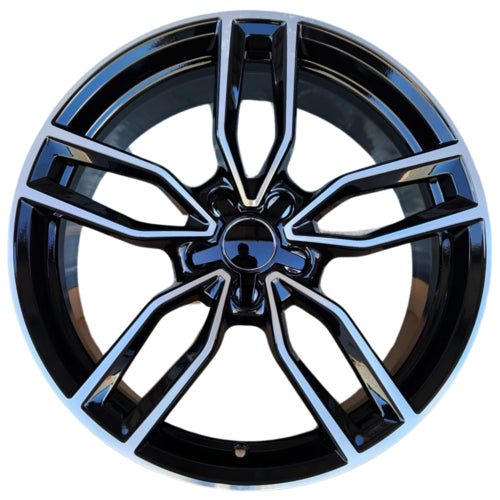 R1 Wheels 19 inç 5*112 ET42 Siyah Jant Takımı (J-3547) - KolayOto