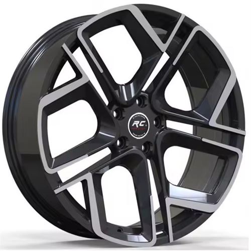 R1 Wheels 18 inç 5*112 ET40 Siyah Jant Takımı (J-3027) - KolayOto