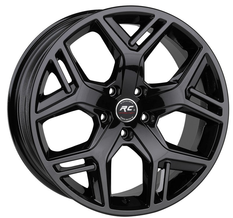 R1 Wheels 18 inç 5*120 ET35 Siyah Jant Takımı (J-1028) - KolayOto