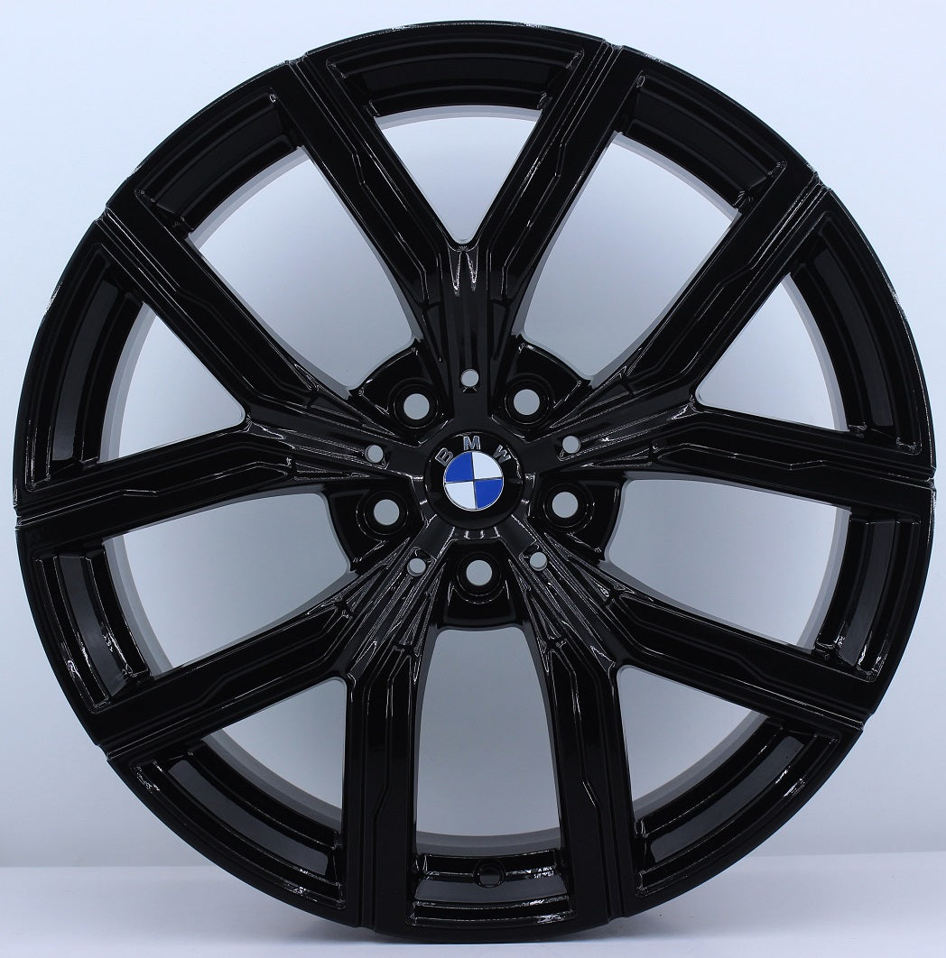 R1 Wheels 19 inç 5*120 ET30 Siyah Jant Takımı (J-1109) - KolayOto