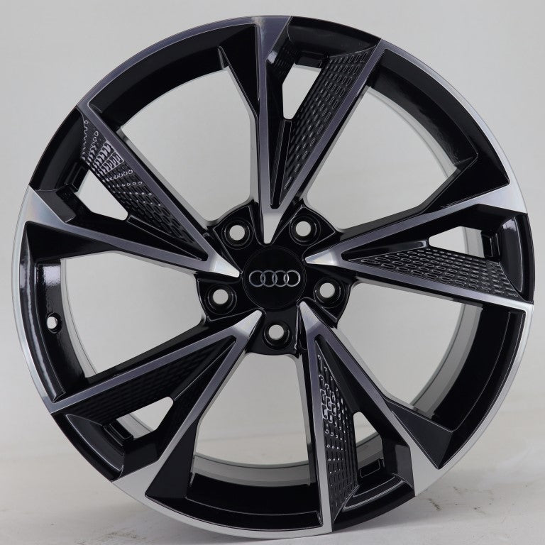 Kormetal 18 inç 5*112 ET40 Parlak Siyah Jant Takımı (J-1822) - KolayOto