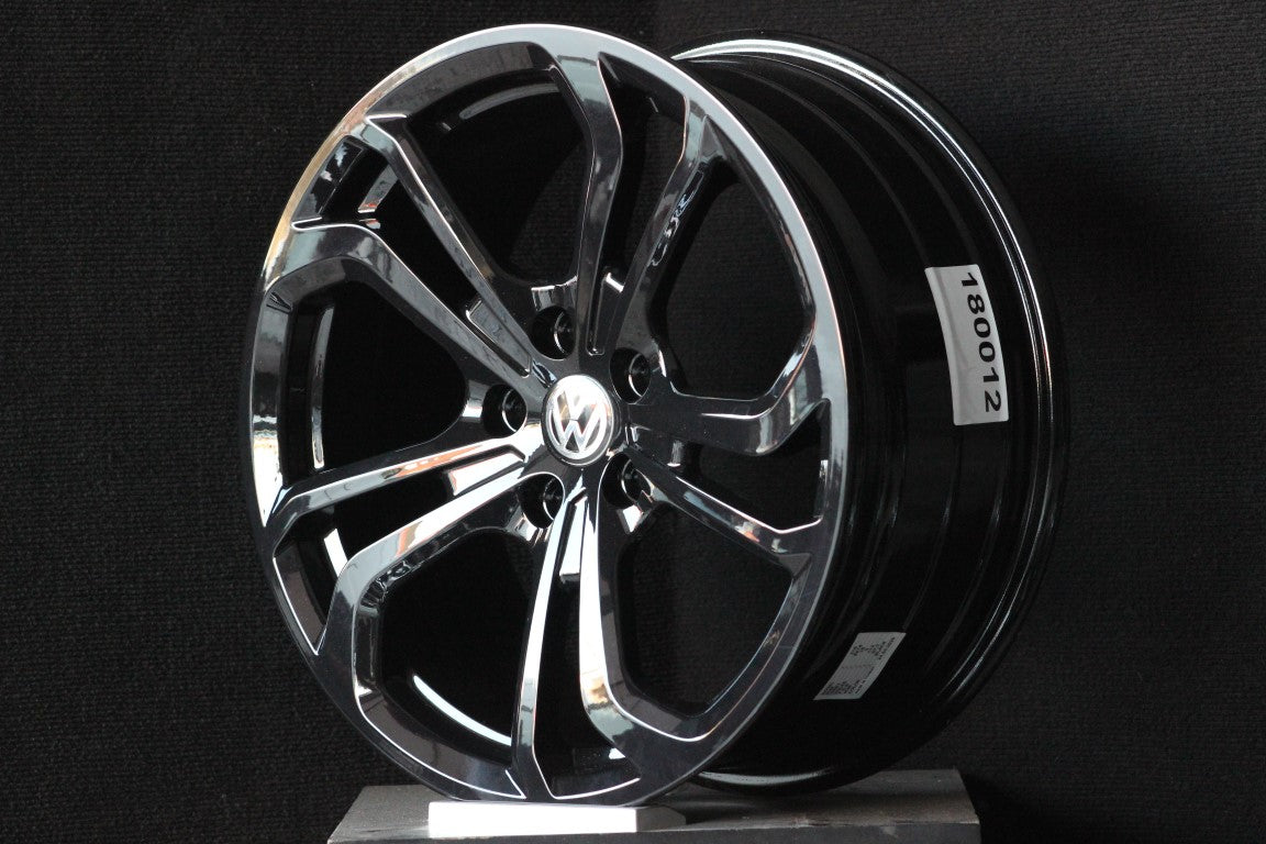 R1 Wheels 18 inç 5*112 ET45 Siyah Jant Takımı (J-201) - KolayOto