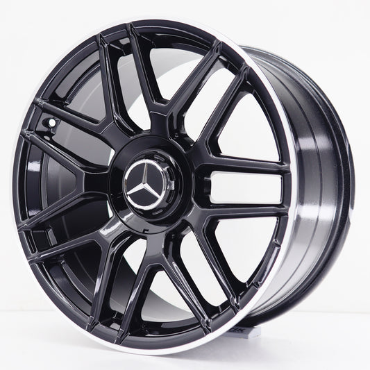 R1 Wheels 19 inç 5*112 ET48 Siyah Jant Takımı (J-554) - KolayOto