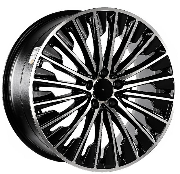 R1 Wheels 19 inç 5*112 ET49 Siyah Jant Takımı (2612) - KolayOto