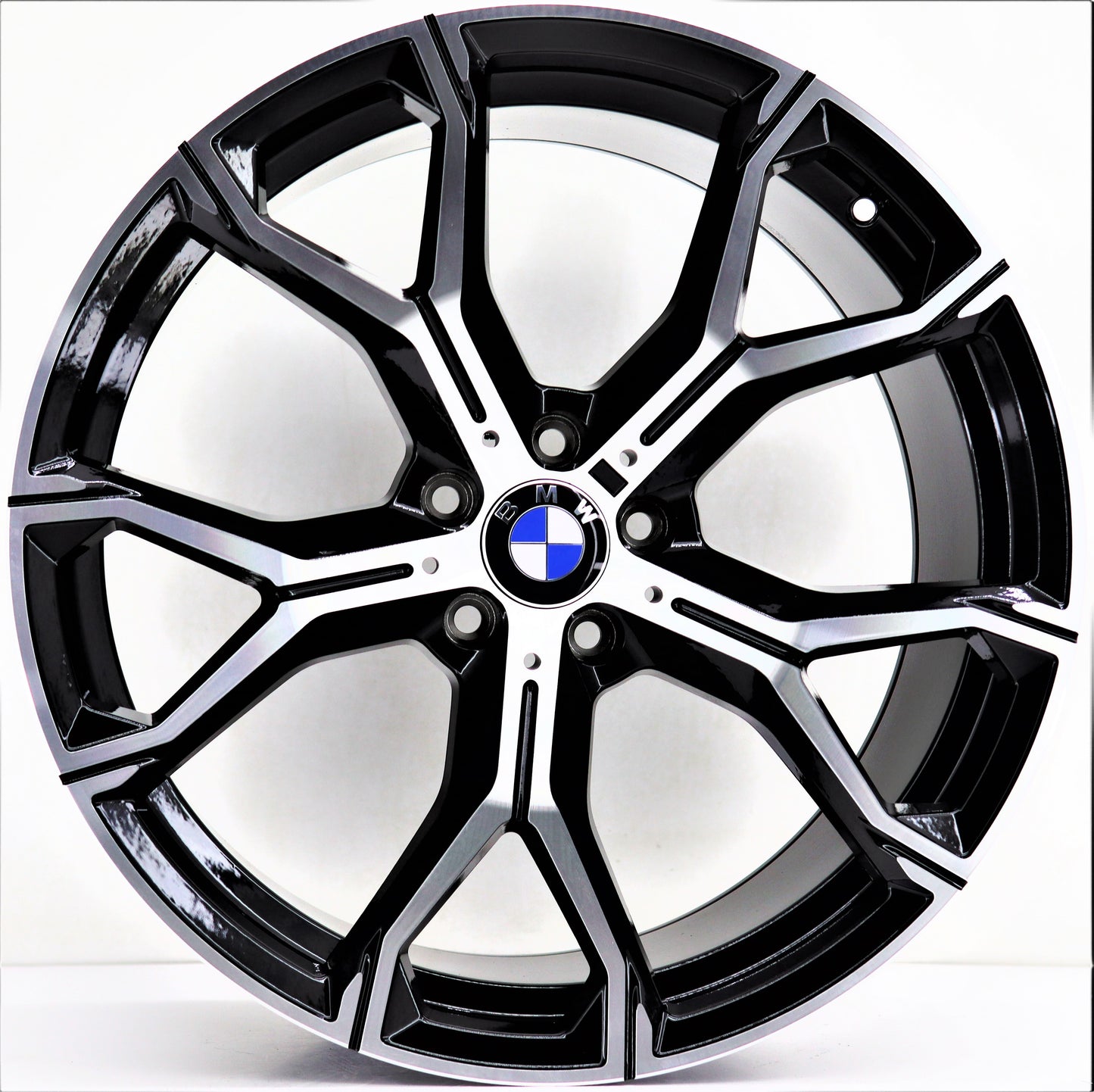 R1 Wheels 20 inç 5*120 ET35 Siyah Jant Takımı (J-1307) - KolayOto