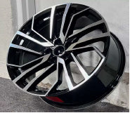 R1 Wheels 19 inç 5*112 ET30 Siyah Jant Takımı (J-3195) - KolayOto