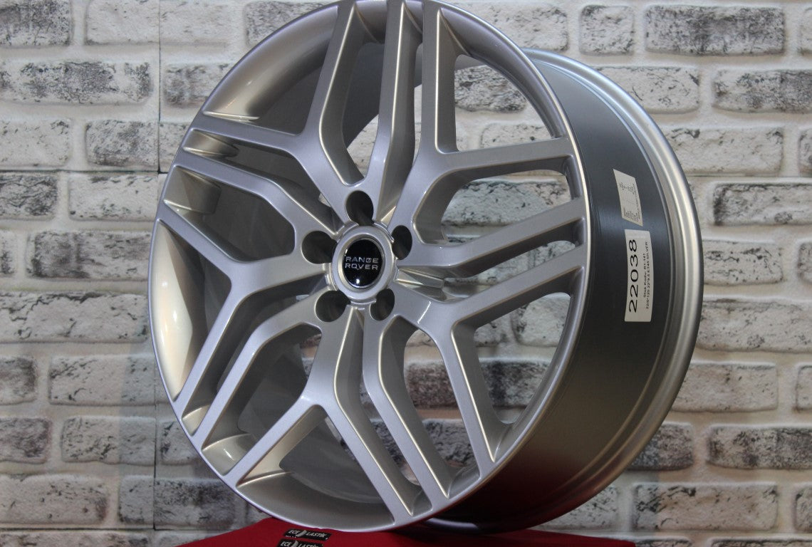 R1 Wheels 22 inç 5*120 ET45 Metalik Gri Jant Takımı (J-775) - KolayOto