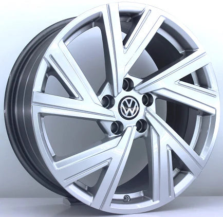 R1 Wheels 17 inç 5*100 ET40 Metalik Gri Jant Takımı (J-3666)