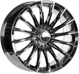 R1 Wheels 19 inç 5*112 ET35 Krom Jant Takımı (J-3727) - KolayOto