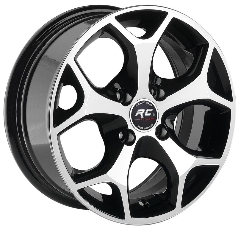 R1 Wheels 15 inç 4*100 ET35 Siyah Jant Takımı (J-3096)