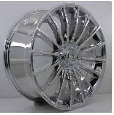 R1 Wheels 19 inç 5*112 ET35 Krom Jant Takımı (J-1552) - KolayOto