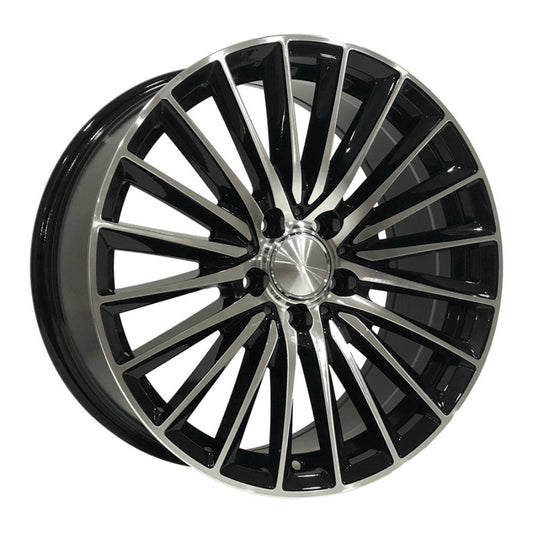 R1 Wheels 19 inç 5*112 ET38 Siyah Jant Takımı (J-3791) - KolayOto