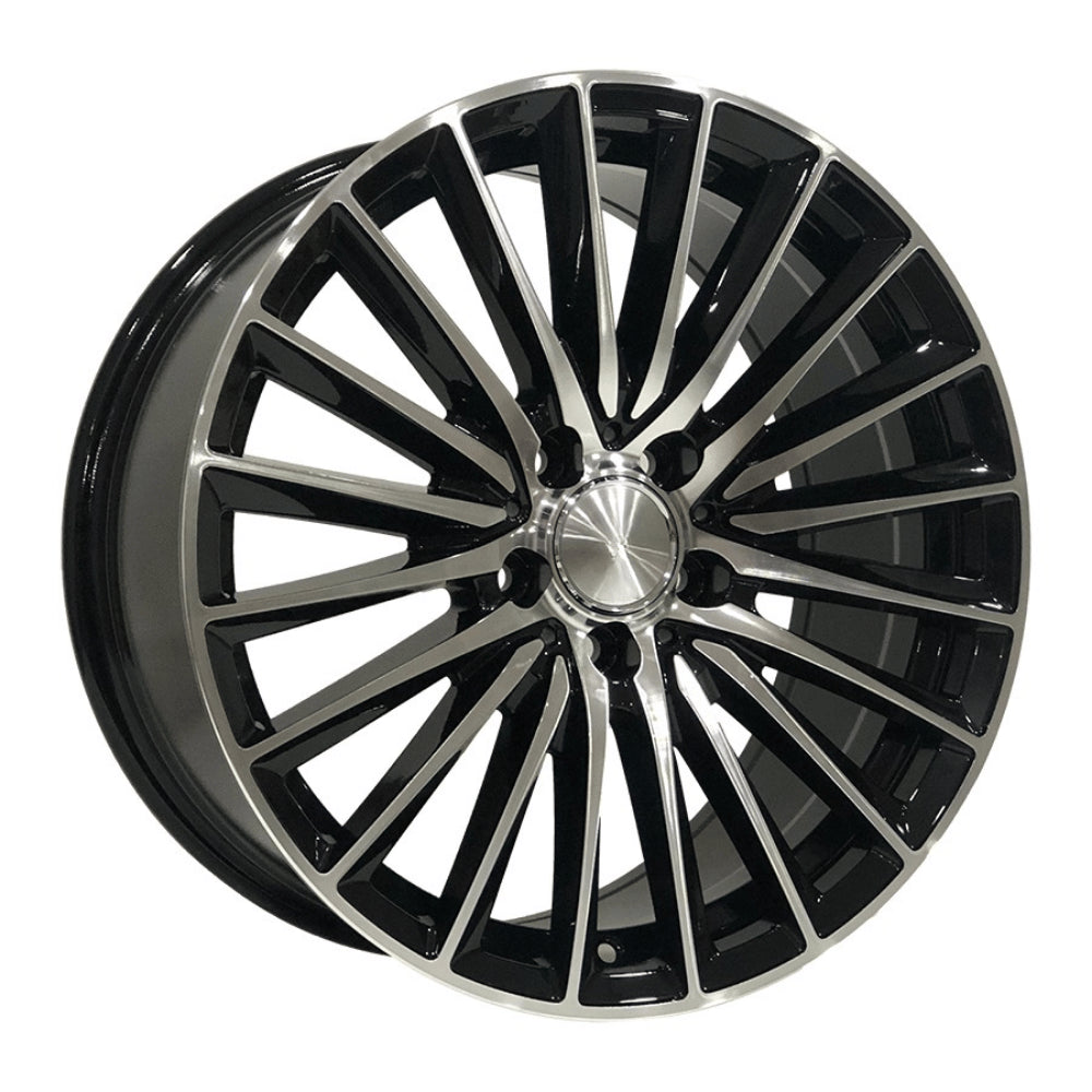 R1 Wheels 19 inç 5*112 ET38 Siyah Jant Takımı (J-3791)